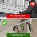 Clamp Panel Siding Installation Tool