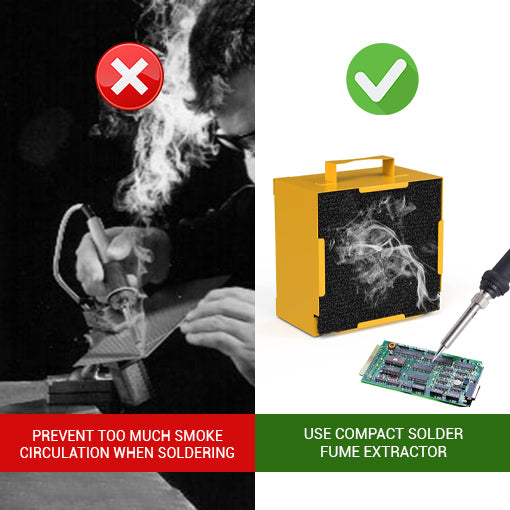 Compact Solder Fume Extractor