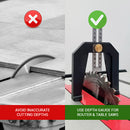 Depth Gauge For Router & Table Saws
