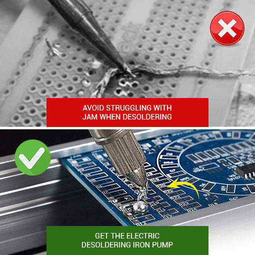 Electric Desoldering Iron Pump