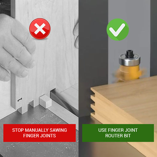 Finger Joint Router Bit