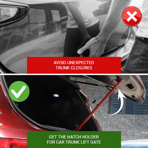 Hatch Holder for Car Trunk Lift Gate