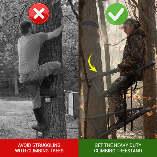 Heavy Duty Climbing Treestand