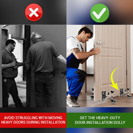 Heavy-Duty Door Installation Dolly