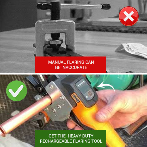 Heavy Duty Rechargeable Flaring Tool