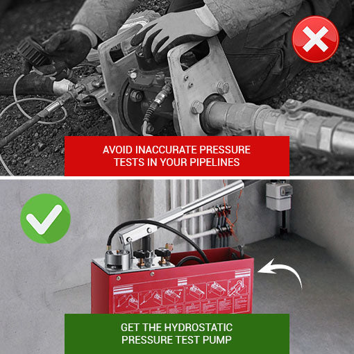 Hydrostatic Pressure Test Pump