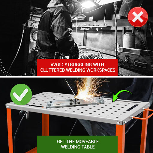 Moveable Welding Table