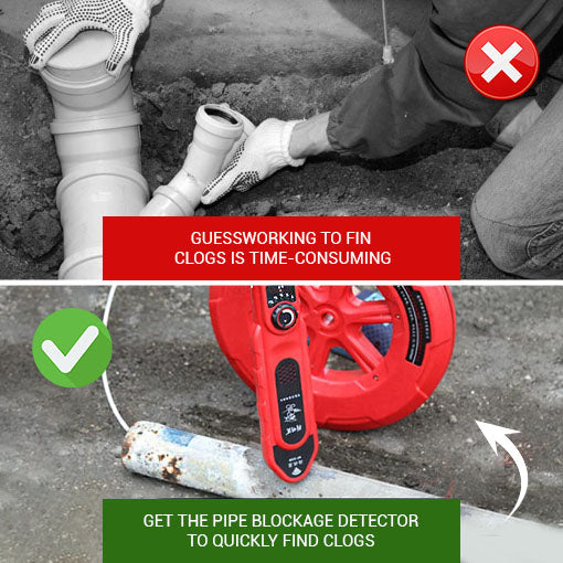 Pipe Blockage Detector