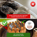 Rotating Chicken Grill Rack