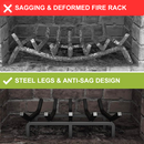 Steel Firewood Log Grate Rack