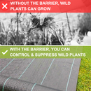 Heavy Duty Garden Woven Fabric Barrier
