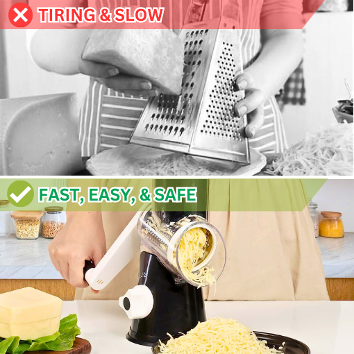 Rotary Cheese Grater Tool