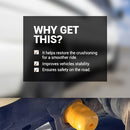 Axle Bumpers Replacement Set