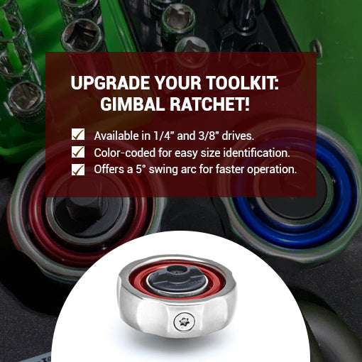 72-Tooth Gimbal Ratchet