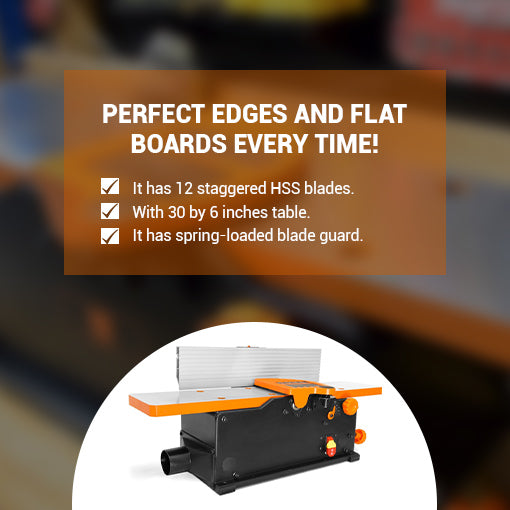 6-Inch Benchtop Jointer