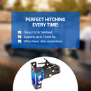 Adjustable Trailer Coupler and Channel Bracket Kit