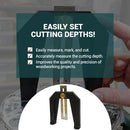 Depth Gauge For Router & Table Saws