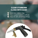 Heater Core Backflush Tool with Air