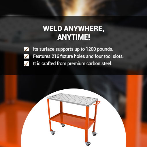 Moveable Welding Table