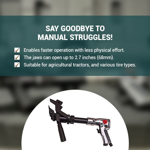 Pneumatic Air-Powered Bead Breaker for Trucks