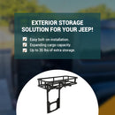 Rear Cargo Carrier Basket on OE Tailgate