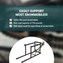 Snowmobile Jack Body Lift with Hand-Crank Winch