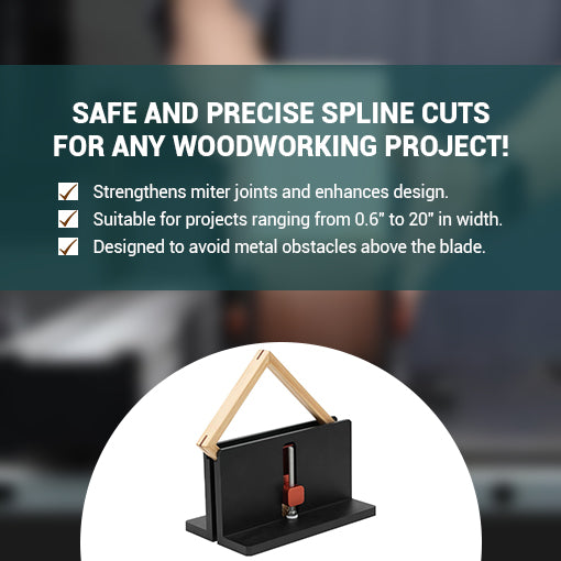 Spline Jig For Table Saw