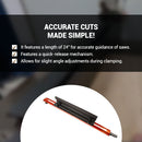 Straight Edge Guide Clamp with Band Saw Fence