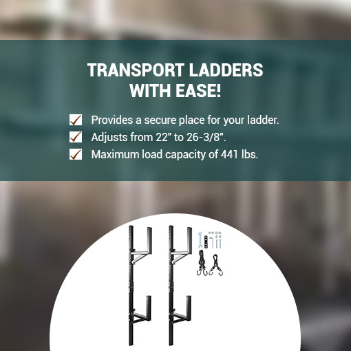 Trailer Side Mount Ladder Rack