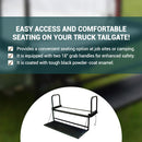 Truck Tailgate Step Platform And Seat