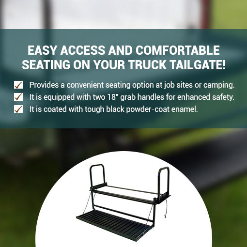 Truck Tailgate Step Platform And Seat ~ 2simpleagency.com