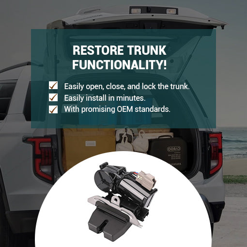 Trunk Liftgate Lock Actuator Latch Replacement