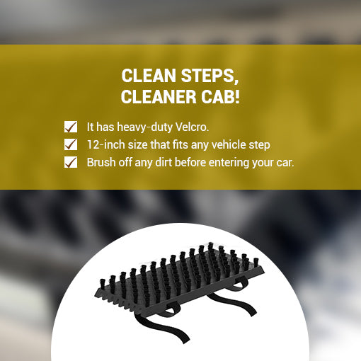 Universal Fit Truck Step Mounted Brush