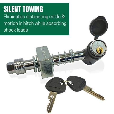 Locking Silent Hitch Pin