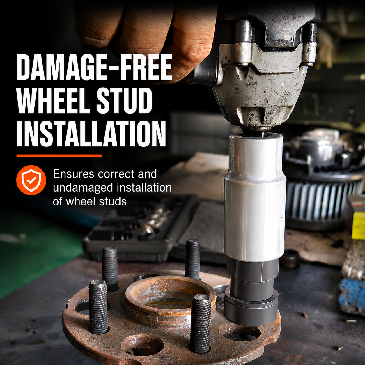 12-Piece Wheel Stud Installation and Rethread Kit