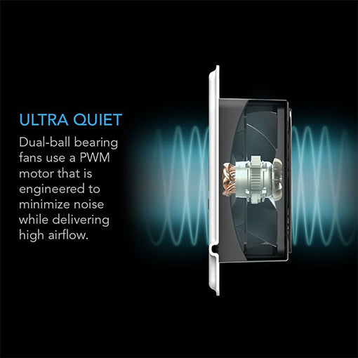 Quiet Register Booster Fan