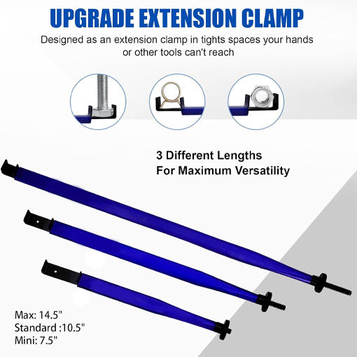 Tight Space Extension Clamps