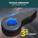 1-3" Torsion Bar Keys with Shock Extenders Brackets