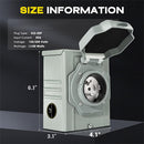 50 Amp Generator Power Inlet Box