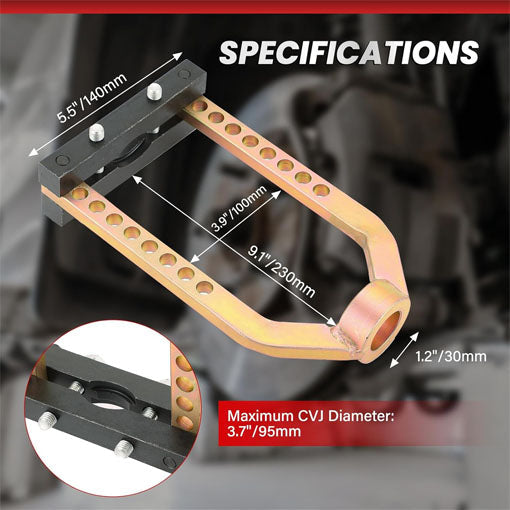 9-Hole Universal CV Joint Puller Tool