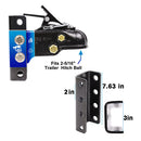 Adjustable Trailer Coupler and Channel Bracket Kit