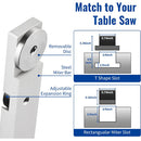 Extendable Precision Miter Gauge for Table Saws