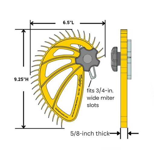 Featherboard for Table Saws