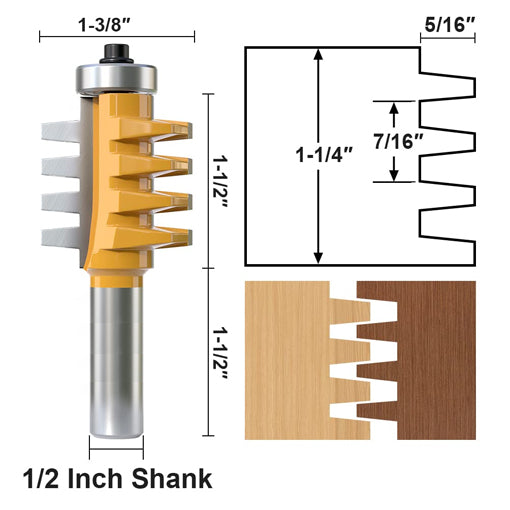 Finger Joint Router Bit