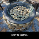 Fire Pit Stainless Steel Burner Ring Installation Kit