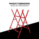 Foldable Log Cutting Sawhorse