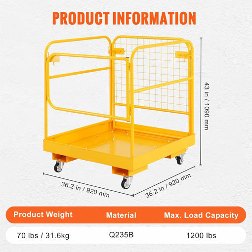 Forklift Safety Cage