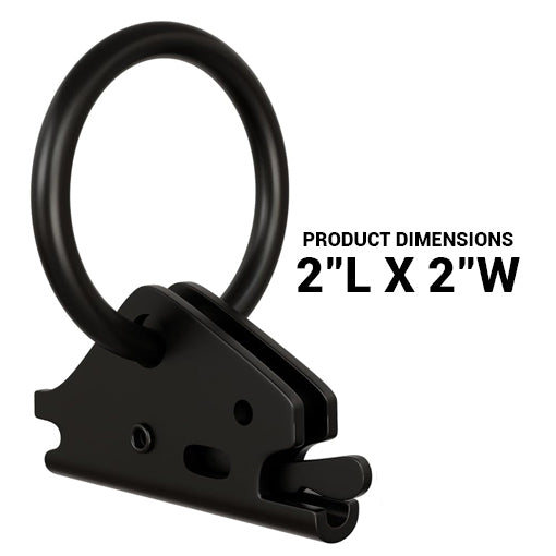 Heavy-Duty Steel E-Track O Ring Set