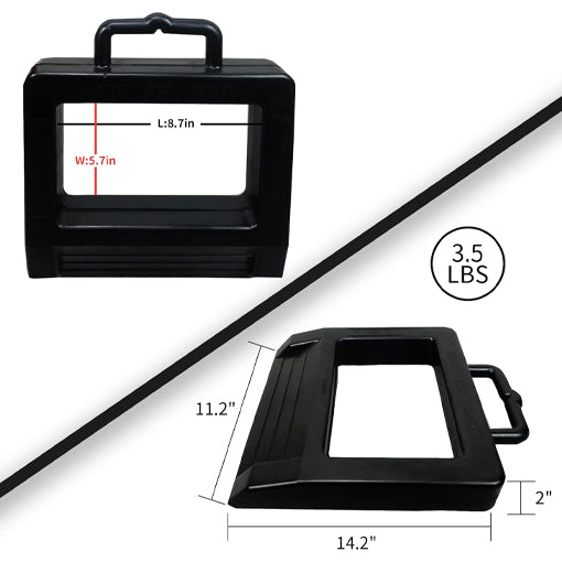 Heavy Duty Pallet Jack Chock