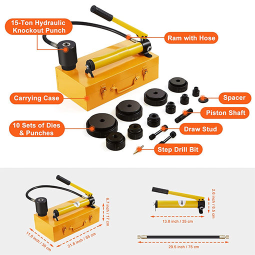 Hydraulic Knockout Punch Kit